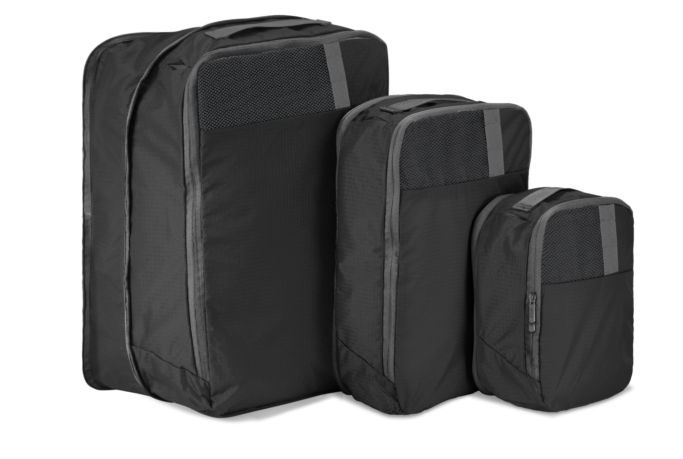iFLY Expandable Packing Cubes 3-Piece Set, Black photo 2
