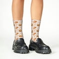thumbnail image 4 of Fuzoiu Autumn Harvest Baskets Print Kids Socks For Boys Girls,Grip Crew Socks with Non Slip,Lightweight Stretch Crew Socks,Toddlers Crew Boot Socks, 4 of 5