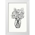 thumbnail image 1 of Lee, Judson 10x14 White Modern Wood Framed Museum Art Print Titled - Floral Arrangement I, 1 of 4
