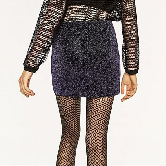 Yado Junior's Fishnet Mesh Legging, Black - Large