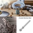 thumbnail image 2 of Uxcell 10-Pack Hex Head Screw Bolt with Nuts Flat & Lock Washers M5x55mm, 2 of 6