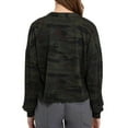 thumbnail image 3 of Social Standard by Sanctuary Women's Long Sleeve Button Up Daytripper Cardigan (Mother Nature Camo, M), 3 of 5