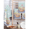 thumbnail image 2 of Happy Easter Kitchen Dish Towels for Drying Dishes Set of 4, Cute Bunny Colorful Eggs Spring Flowers Blue Purple Waffle Weave Microfiber Hand Tea Bathroom Towels Quick Dry & Absorbent Towel 15.7x23.6, 2 of 7