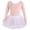 Girls Dresses Hot Pink, variant on Girls Ballet Dance Dresses Long Sleeve Size 3-18 Juniors Teens Trendy Stretchy Slim-Fit A-Line Layered-Tulle Solid Crewneck Workout Dress