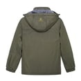 thumbnail image 3 of Keevoom Boys Fleece Ski Jacket Waterproof Kids Hooded Winter Warm Snow Coat, 3 of 5