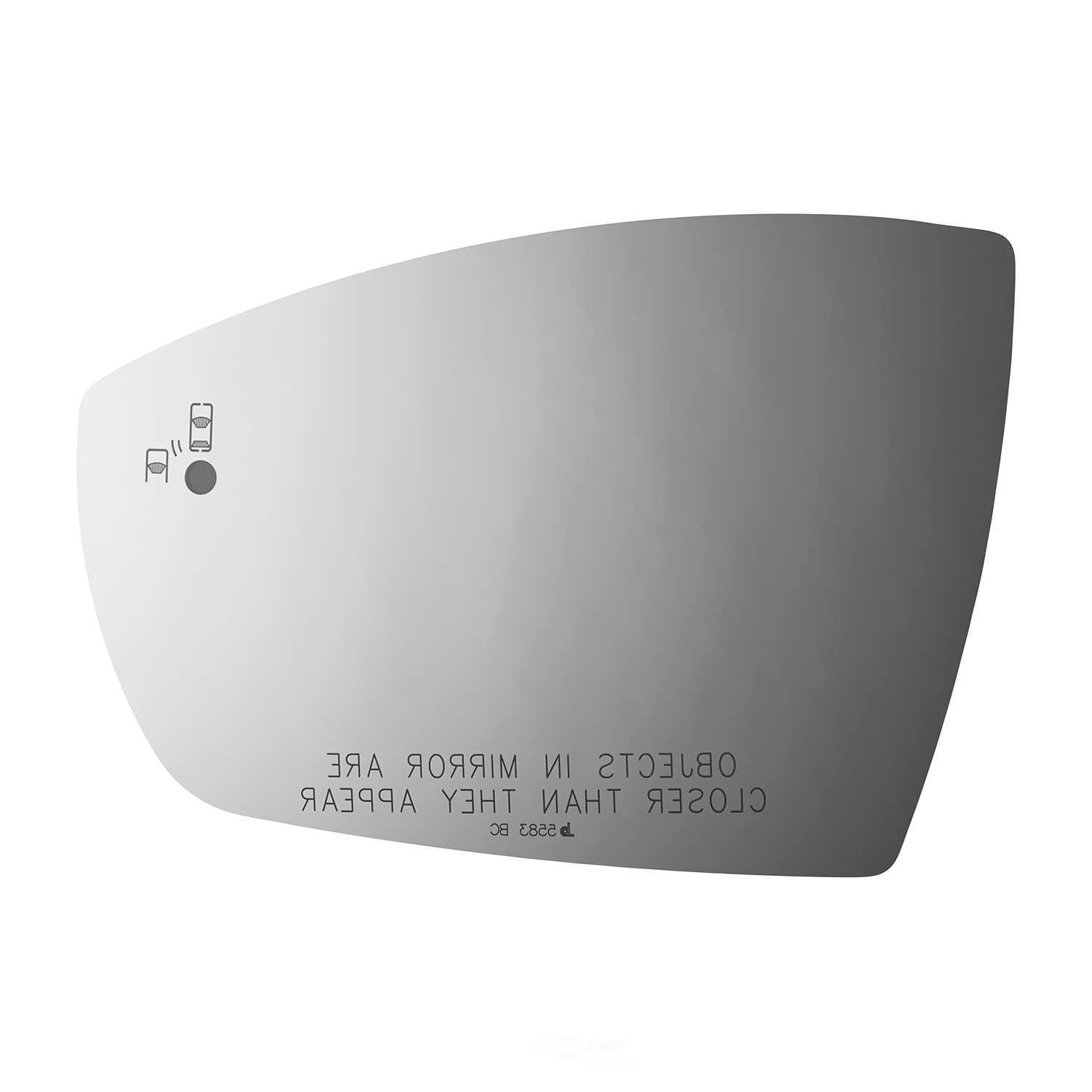Burco Side View Mirror Replacement Glass - Clear Glass - 5583BC