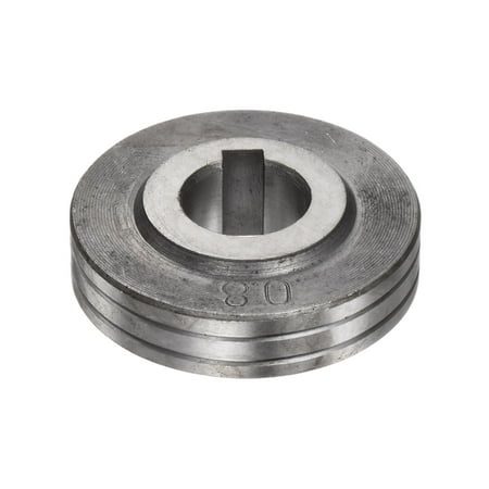 

Uxcell U Groove 0.03 Mig Welder Wire Feed Drive Roller 35x12x11x4mm Keyway Width