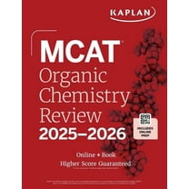 Kaplan Test Prep MCAT Organic Chemistry Review 2025-2026: Online   Book, (Paperback)