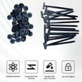 thumbnail image 2 of Hebilla Universal de Nailon para Bridas de Cables, Herramienta Multiusos para Bridas de Plástico, Autoblocante, Resistente, 100 Unidades, 2 of 7