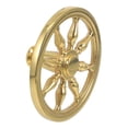 thumbnail image 5 of OUNONA Cabinet Knob Creative Shaped Drawer Wardrobe Pull Brass Dresser Pull Furniture Handle, 5 of 8