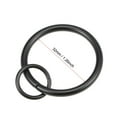 thumbnail image 2 of Uxcell Curtain Ring Metal 1.26 inch Inner Dia Drapery Ring for Curtain Rods Black 28Pcs, 2 of 5