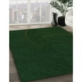 thumbnail image 3 of Ahgly Company Machine Washable Indoor Square Transitional Deep Emerald Green Area Rugs, 5' Square, 3 of 7