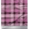 thumbnail image 1 of Soimoi Cotton Poplin Fabric Gingham Check Print Fabric by The Yard 42 Inch Wide, 1 of 3