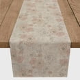 thumbnail image 3 of Creative Products Multi Floral Tan 16 x 72 Cotton Twill Table Runner, 3 of 3