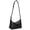 Black, variant on FALAN MULE Hobo Bags for Women Soft Foldable Leather Tote Crossbody Purses Stylish Slouchy Shoulder Handbag