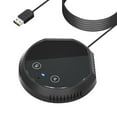 thumbnail image 1 of Desktop Conference Microphone 360° Omnidirectional Condenser 3.5mm Plug & Play PC Computer Mic Compatible with Windows  for PC Laptop Video Conference Recording Chatting Gaming Online, 1 of 7