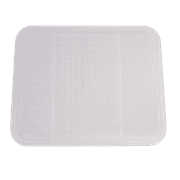 Auto Drive 1Piece Utility Mat PVC Clear - Universal Fit for Cars, CM7001
