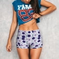 thumbnail image 2 of KLL Daisies Flowers Pattern Workout Shorts for Women Scrunch Short Gym Yoga Running Sport Active Exercise Fitness Shorts, 2 of 8