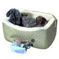 thumbnail image 5 of Snoozer Lookout II Dog Car Seat with Storage Tray, Small, Gray, 5 of 8