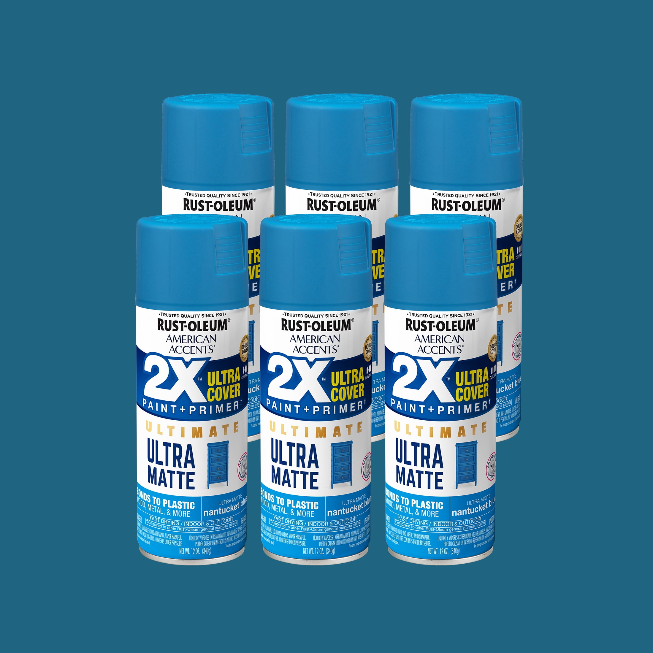 6 Pack, Ford Blue, Rust-Oleum Specialty Farm & Implement Gloss