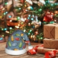 thumbnail image 6 of Fuzoiu Fruit Ice Cream Print Santa Hat Christmas Hat for Adults,Santa Hats with Pompom, Unisex Xmas Holiday Hat for Christmas New Year Festive Party Supplies, 6 of 6