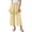 Yellow, variant on Tranfacy Girls 1-14 Years Fall Pants Solid Elastic Waist Straight Leg Casual Wide Leg Trousers
