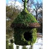 CAFE - Natural MOSS & Stick Birdhouse