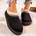 thumbnail image 4 of Gealkoca Women's Winter Snow Boots Fleece Line Boots Casual Comfortable Shoes Warm and Cozy Soft House Shoes Non Slip Soft Shoes for Indoor Outdoor, 4 of 9