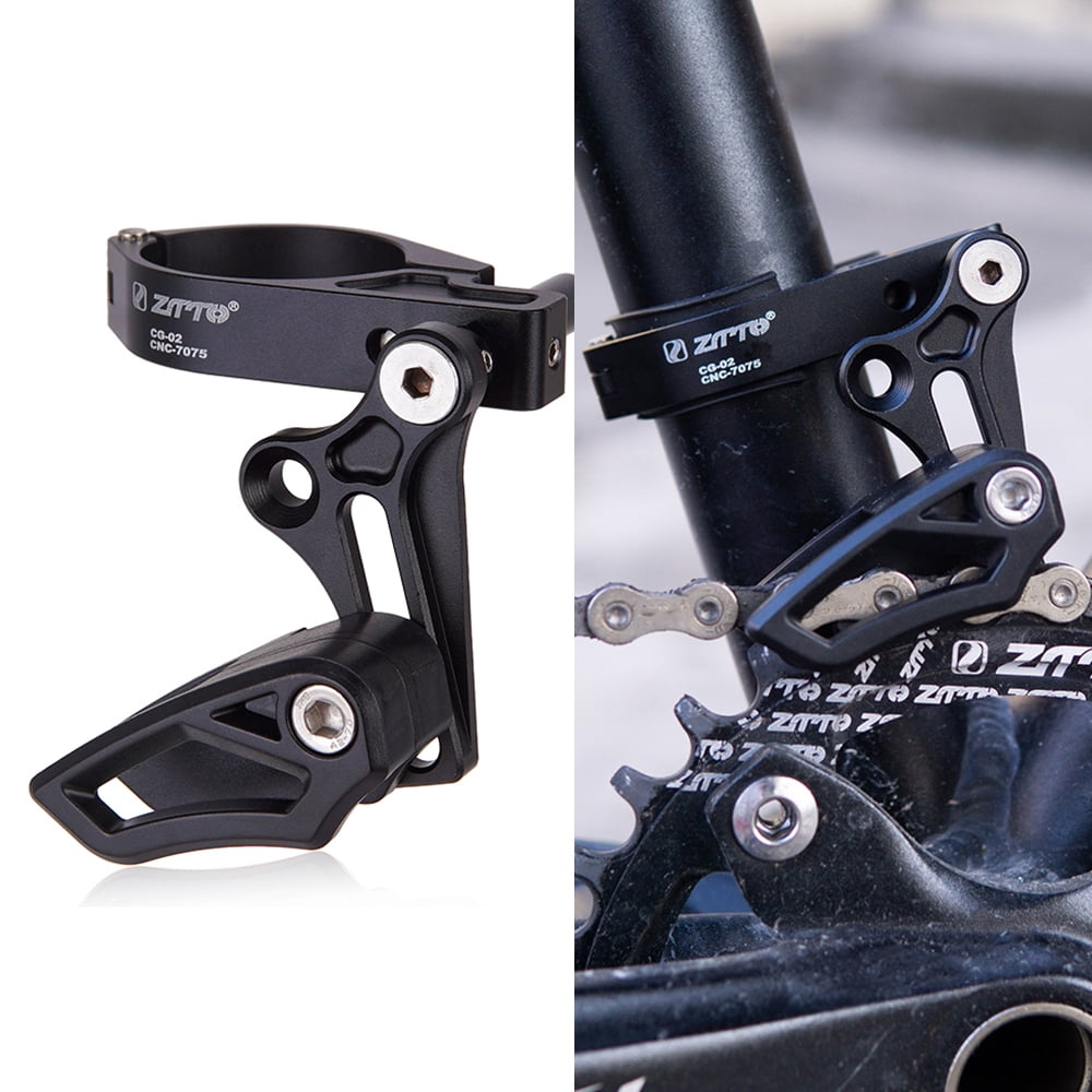 Bike Aluminum Single-disc Chain Guide Protector Mountain Bicycle Chain Tensioner