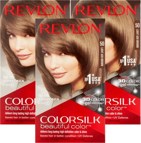 Revlon Light Ash Brown Hair Color Chart