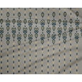 thumbnail image 4 of oneOone Tissu Polyester Lycra Rayé & Paisley Ikat Imprimé 1 Yard 56 Pouces de Large, 4 of 4