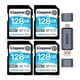 thumbnail image 1 of Tarjeta de memoria Kingston Canvas Go Plus 128GB SDXC 170MB/s, 1 of 8