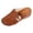 Brown, variant on Mules for Women Comfortable Closed Toe Sandals Summer Slip on Platform Wedge Casual Backless Slides Footwear Black Size 9