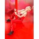 thumbnail image 3 of 100% Catsuit de látex para mujer, disfraz rojo Sexy, pantalones de pierna ancha, ropa con capucha, Gummi, cremallera, Anzug Damen, mono fetiche hecho a mano, 3 of 4