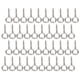 thumbnail image 4 of 200 Uds. Perla tornillo ojo clavija colgante conector tornillo punta DIY fabricación joyería accesorio plata, 4 of 5