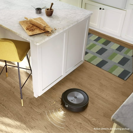 iRobot Roomba j7+ (7550) Wi-Fi Connected Robot Vacuum with Automatic Dirt Disposal - Graphite