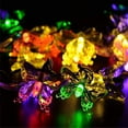 thumbnail image 3 of Guirnaldas de luces solares de 23 pies, 50 LED, luces solares de mariposa para porche, mercado, patio trasero, fiesta, boda, 3 of 5