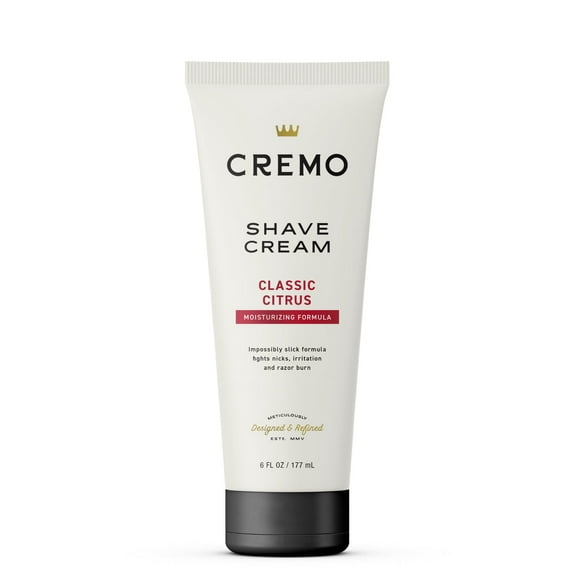 Cremo Barber Grade Original Shave Cream, Astonishingly Superior Ultra-Slick Shaving Cream Fights Nicks, Cuts and Razor Burn, 6 Fl Oz (2 Pack)