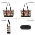 thumbnail image 6 of FORMRS Canvas Laptop Tote Bag for Women with 15.6" Computer Compartments Shoulder Handbag, Colorful Floral Pattern, 6 of 7