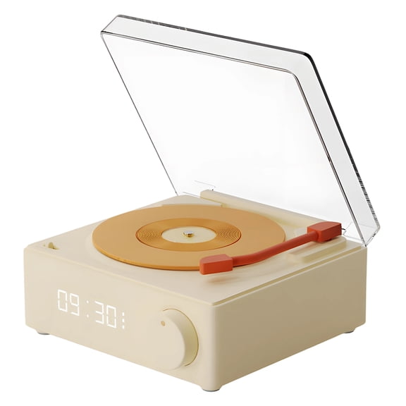 GJX Digital Clock,Smart Alarm Clocks with Bluetooth-Compatible Speaker,Hidden Display Alarm Clocks,3 Alarm Clocks,5 Ringtones