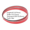 thumbnail image 3 of NS 62" x 1/2" x 0.025" x 14tpi Band Saw Blade for Metal Cutting Imachinist Bi-metal, 3 of 9