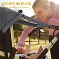 thumbnail image 5 of Cochecito De Bebé Toldo Protección Uv Protector Solar Cochecitos Sun Canopy Cochecitos Universales Sombrilla Vogacara BA000538-00, 5 of 5