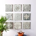 thumbnail image 5 of Peel and Stick Tile Backsplash - 24 Sheet 6x6 iInch Waterproof Textured Vinyl Decals Tile Sticker - Self Adhesive Removable Wallpaper for Kitchen Bathroom Furniture Staircase Countertops Home Decor, 5 of 9