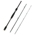 thumbnail image 1 of Portable 4-Section Spinning/Casting Fishing Rods Carbon Fiber Telescopic Fishing Pole, 1 of 8