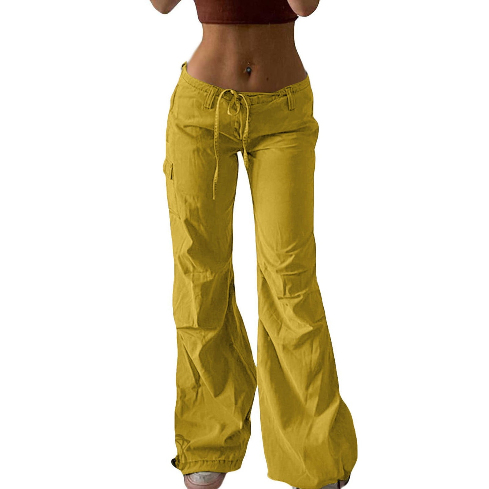 XFLWAM Button Fly Boyfriend Jeans for Women Baggy Straight Leg Low Rise