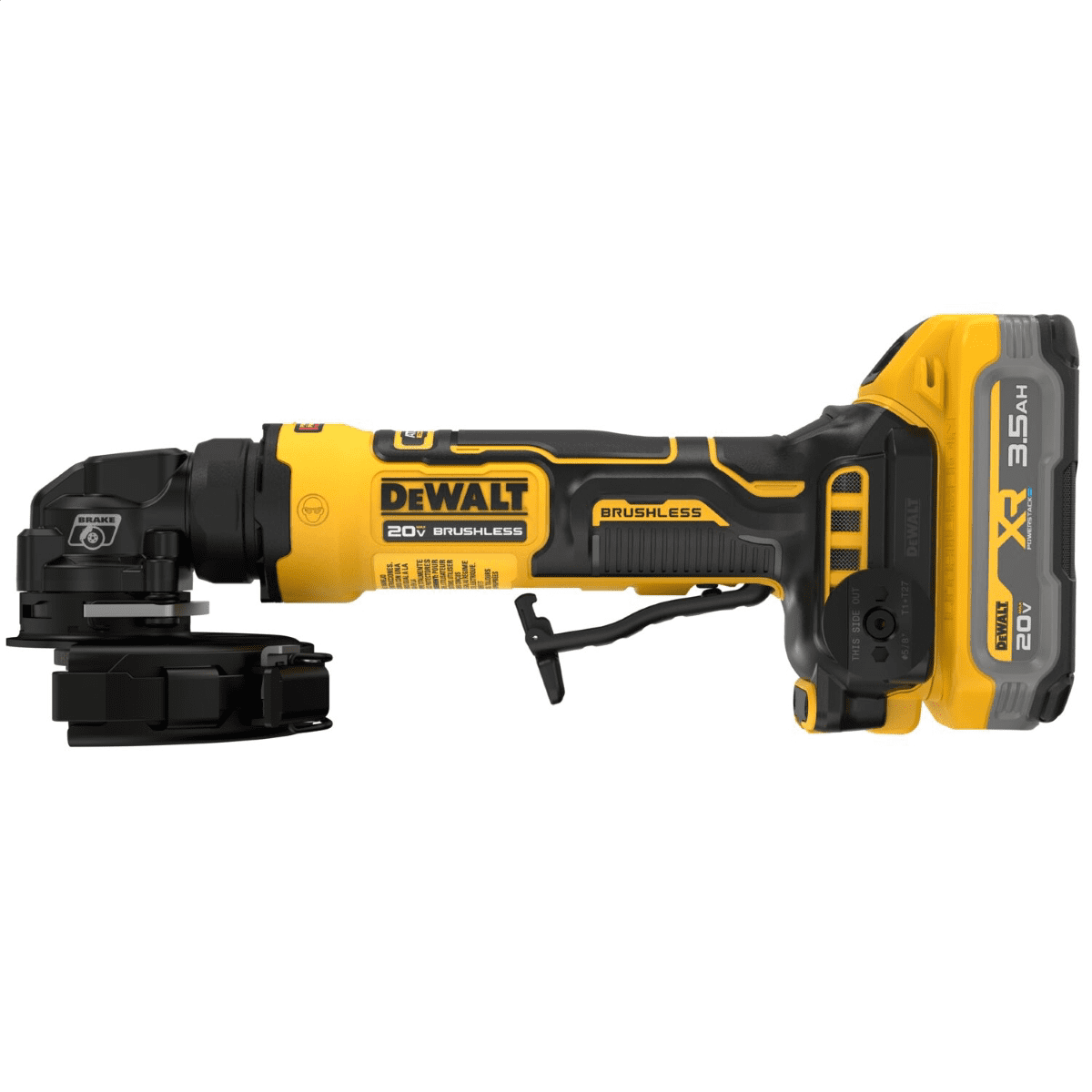 DeWalt ATOMIC 20V MAX 4 Inch Angle Grinder Kit with XR POWERSTACK