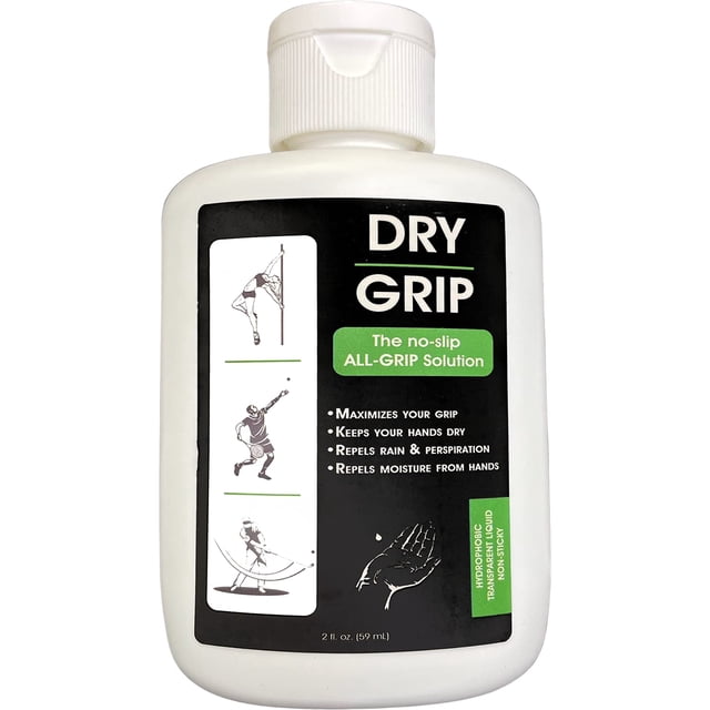 Grip Solution W4W para manos secas y bastón, transparente, antideslizante