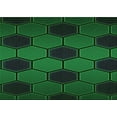 thumbnail image 1 of Ahgly Company Machine Washable Indoor Rectangle Transitional Dark Forest Green Area Rugs, 5' x 8', 1 of 7