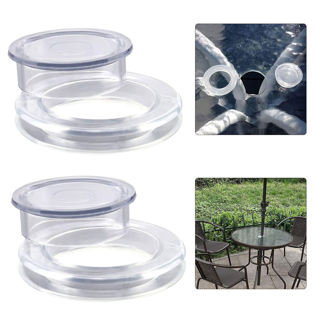 Details about  / Patio Table Hole Replacement Cap Grommet Ring Set for Umbrella Pole Tables Glass
