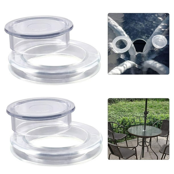 Cs Lewis Parasol Hole Ring Plug Set, How To Cut A Hole In Glass Table For An Umbrella